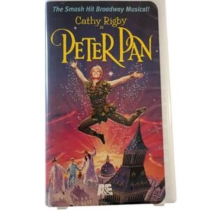 Peter Pan (VHS, 2000, Clam Shell) Cathy Rigby A&E Broadway